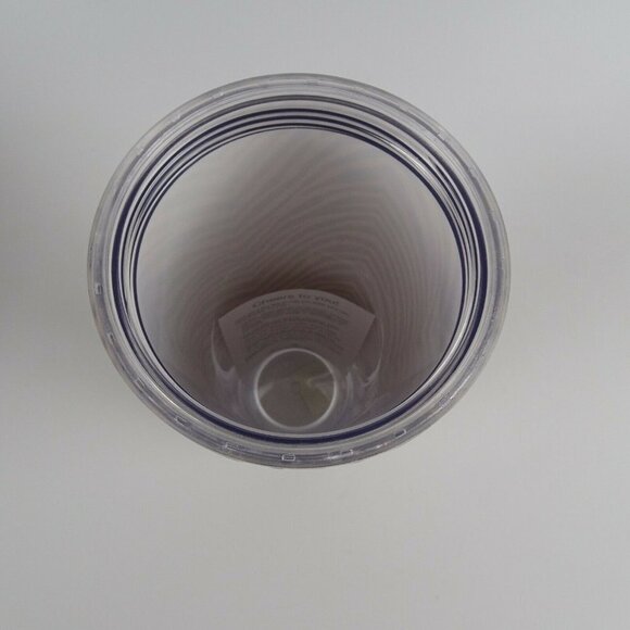 💰3/$25 New Vera Bradley Zebra Print Tumbler Travel Cup W/ Lid & Straw 21 oz - Picture 7 of 11